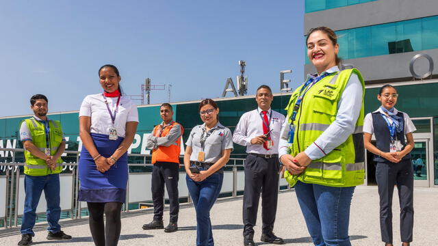 Aeropuerto invita a sus convocatorias laborales. Foto: LAP   