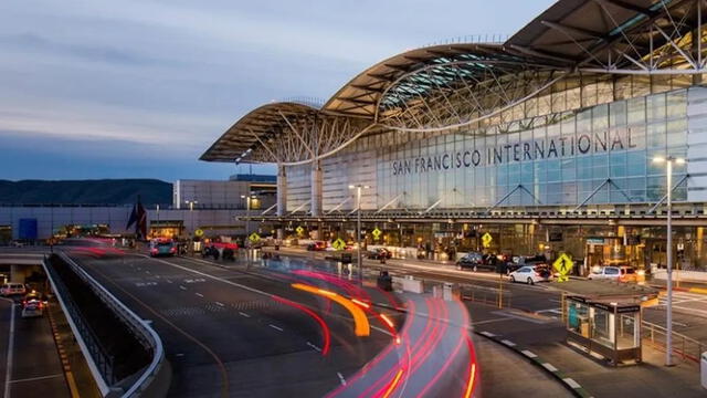  Así lucen los aeropuertos en Estados Unidos. Foto: difusión 