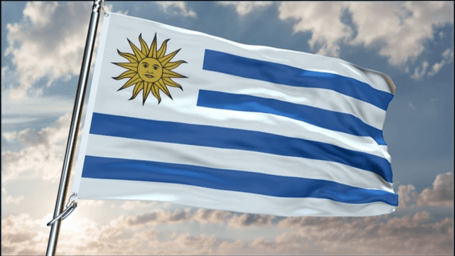  El 18 de diciembre de 1828, la Asamblea General Constituyente adoptó la primera bandera de Uruguay. Foto: Shutterstock.    