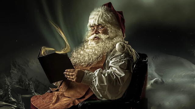  Santa Claus tiene dos versiones de su vida. Foto: La Capital<br>    