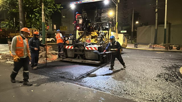 Obras en la av. Del Ejército avanzan y están próximas a ser inauguradas