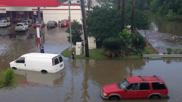 La ciudad de Texas, Estados Unidos, sufrió una fuerte inundación en 2024. Foto: difusión La ciudad de Texas, Estados Unidos, sufrió una fuerte inundación en 2024. Foto: difusión
