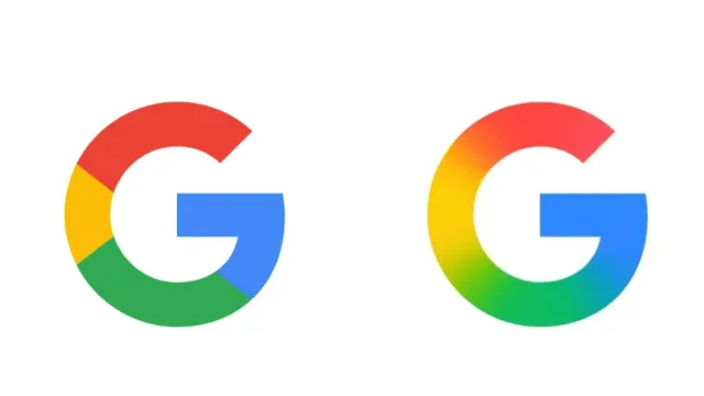 Comparación entre el viejo y nuevo logo de Google. Foto: Andro4all Comparación entre el viejo y nuevo logo de Google. Foto: Andro4all