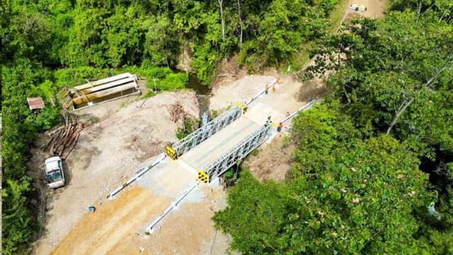 MTC comparte imagen sobre obra en Amazonas que restablecerá la conexión vial MTC comparte imagen sobre obra en Amazonas que restablecerá la conexión vial