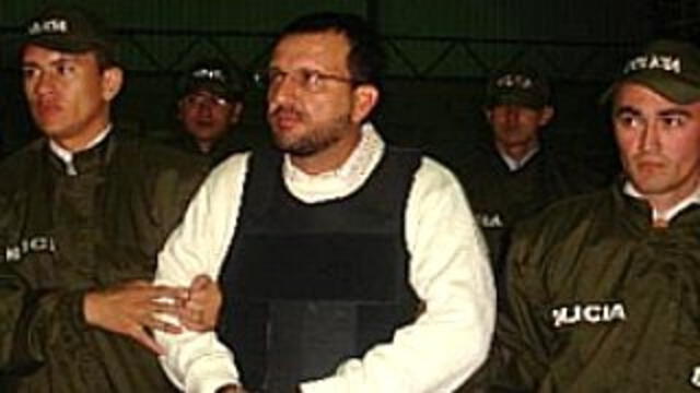  Captura de Guillermo Pérez Alzate en Colombia. Fuente: Archivo Semana    