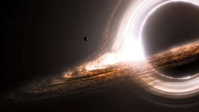  El horizonte de sucesos es una superficie invisible y sin retorno alrededor de un agujero negro. Foto: IStock   