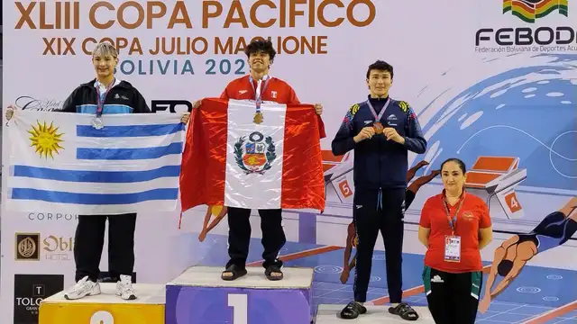 El joven participó en varias competencias internacionales. La última fue en Bolivia. Foto: disfusión.   