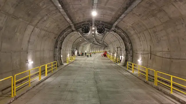 Con una inversión de USD 100 millones el Túnel Ollachea tiene 906 metros de longitud. Foto: MTC Con una inversión de USD 100 millones el Túnel Ollachea tiene 906 metros de longitud. Foto: MTC