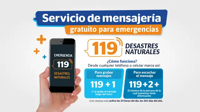 La Línea 119, administrada por el Ministerio de Transportes y Comunicaciones (MTC), permite dejar y recuperar mensajes de voz La Línea 119, administrada por el Ministerio de Transportes y Comunicaciones (MTC), permite dejar y recuperar mensajes de voz