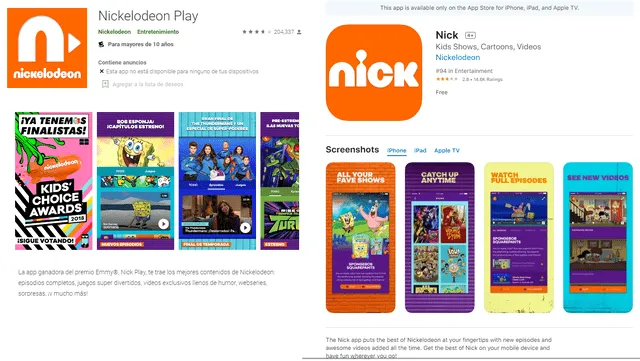 ¿Cómo ver GRATIS los KCA 2021? Foto: Captura App Store / Play Store