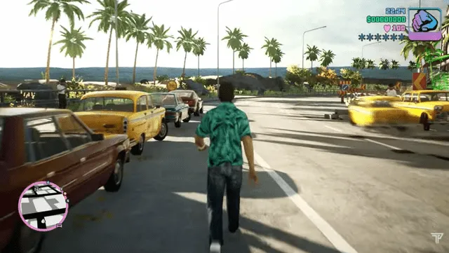 GTA Vice City: fan hace remake con el realista Unreal Engine 5 y el resultado enamora