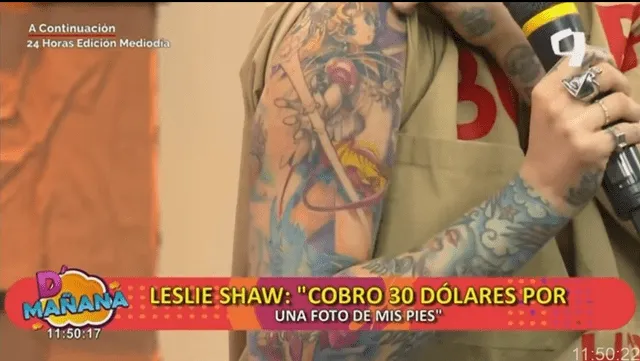 Leslie Shaw es fan del anime Sailor Moon.