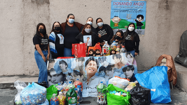 Fans mexicanos de Lee Min Ho organizaron un proyecto masivo de donaciones como presente de Navidad para los menores diagnosticados con cáncer. Foto: Minoz México Official