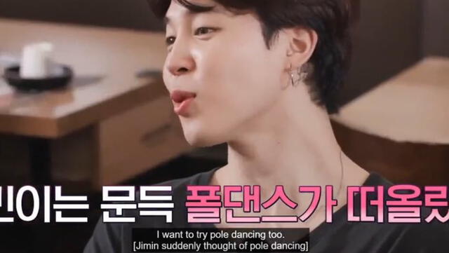 Jimin, BTS, Pole dance