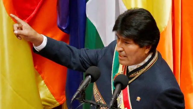Evo Morales anuncia que Bolivia venderá gas a Perú