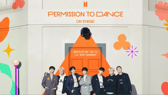 BTS, Permission to dance on stage, Los Angeles