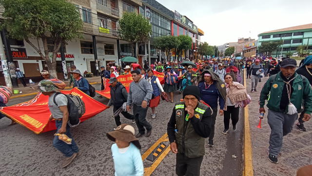 movilización. Cuarto día de paro en Cusco.
