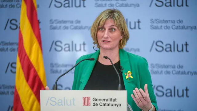 La representante de la conselleria de Salud refirió que la Generalitat no es obstruccionista. (Foto: Marc Bataller / ACN)