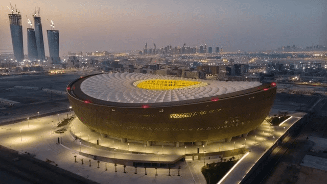 El estadio Lusail fue construido especialmente para el Mundial Qatar 2022. Foto: TyC Sports   