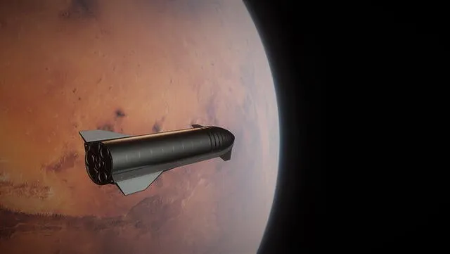  Starship es uno de los proyectos que planean llevar humanos al planeta rojo en este siglo. Foto: Dale Rutherford   
