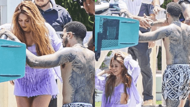 Shakira y Lewis Hamilton son captados juntos. Shakira y Lewis Hamilton son captados juntos.