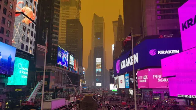  Times Square en Nueva York. Foto: EFE    