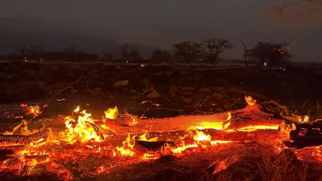 Incendios en Hawai 
