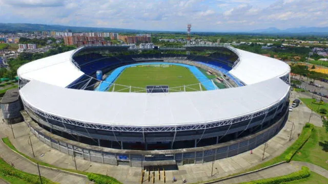 Estadio Hernán Ramírez Villegas, de Colombia. Foto: Atlético Nacional 