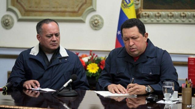 Diosdado Cabello fue uno de los hombres de confianza de Hugo Chávez. Foto: AFP    