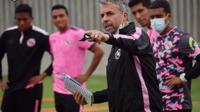 Gustavo Álvarez dejó el club rosado a poco de terminar la Liga 1 2023. Foto: Sport Boys   