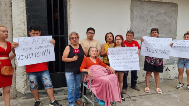 Familia exige que el Poder Judicial dé una respuesta lo más pronto posible. Foto: Miguel Calderón/LR   