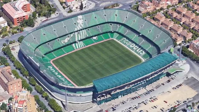 Estadio Benito Villamarín. Foto: Real Betis Balompié   