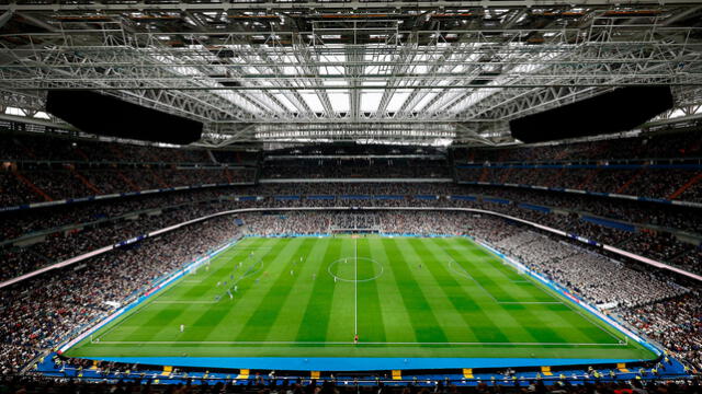El Santiago Bernabéu es uno de los estadios más importantes de Europa. Foto: Real Madrid.   