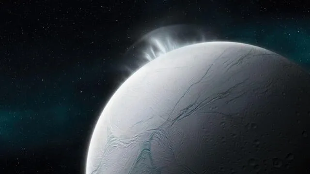  En el sistema solar existen otros mundos con océanos en su interior, como Encélado y Europa. Foto: NASA   