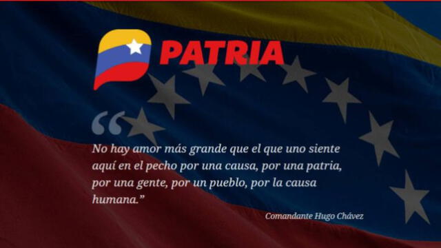 El Sistema Patria funciona desde 2017 en Venezuela. Foto: Diario AS   