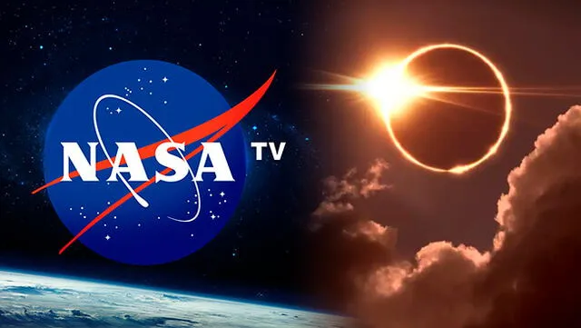  NASA TV transmitirá en vivo el eclipse solar 2024. Foto: composición LR/NASA/AFP<br>    