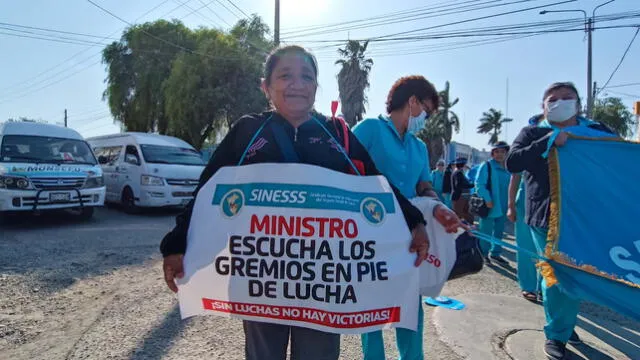 En Chiclayo también se presentan manifestaciones. Créditos: Emmanuel Moreno / URPI-LR   