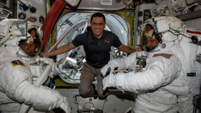 Frank Rubio es el astronauta de la NASA que ha pasado más tiempo en el espacio: 371 días. Foto: NASA   