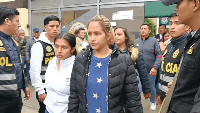 La cuñada de la joven fue retenida por la policía. Foto: Yolanda Goicochea - LR   