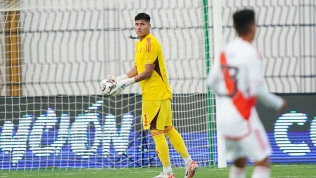 Diego Romero fue el arquero titular en la selección peruana Sub-23. Foto: ITEA Media    