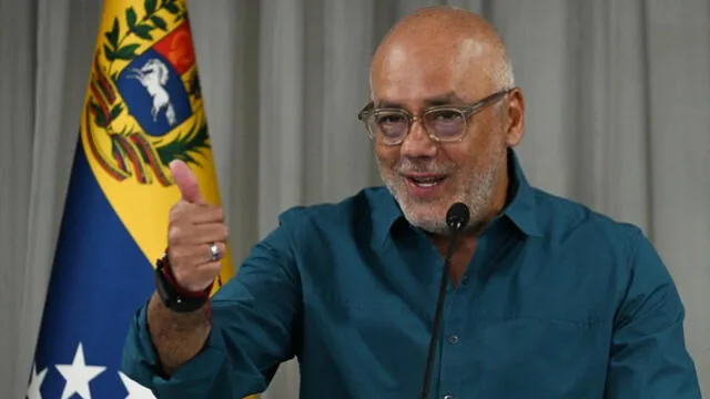 Jorge Rodríguez es, además del jefe del comando de campaña oficialista, el vigente Presidente de la Asamblea Nacional de Venezuela. Foto: NTN24   