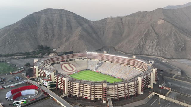 El Estadio Monumental tiene capacidad para un máximo de 80.000 espectadores. Foto: APF   