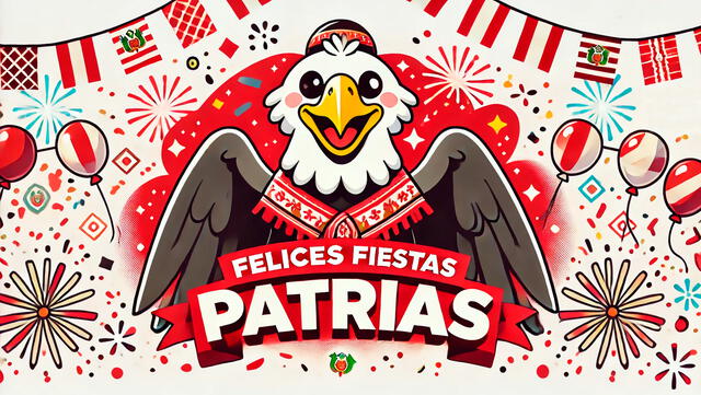  ¡Felices Fiestas Patrias, Perú! Foto: IA   