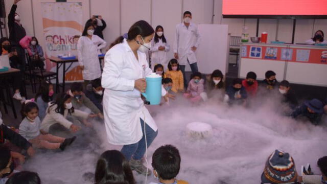  En la FIL 2024 hay actividades que buscan fomentar el interés por la ciencia para público en general y también para niños y niñas. Foto: Concytec   