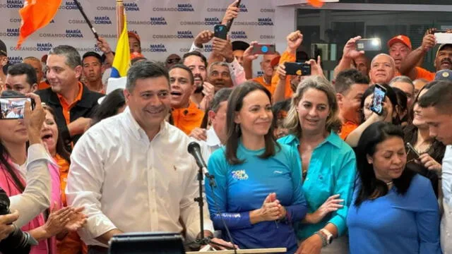 Freddy Superlano es uno políticos aliados de María Corina Machado y Edmundo González. Foto: Vente Venezuela   