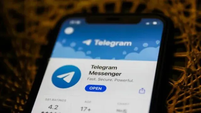 La aplicación de Telegram también se puede descargar de forma gratuita. Foto: Pew Research Center   