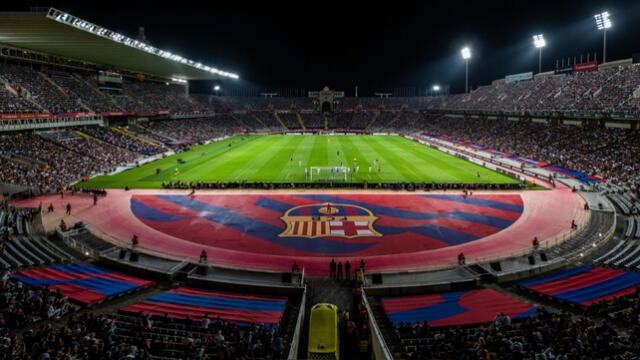 El equipo culé juega en el Estadio Olímpico de Montjuic mientras duran los trabajos de remodelación del Camp Nou. Foto: FC Barcelona   