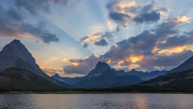 Parque Nacional de los Glaciares en Montana.