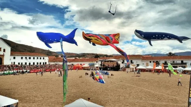 El Festival del Viento y las Cometas 2024 contará con dragones de entre 25 y 30 metros de largo. Foto: villadeleyvainmobiliaria   