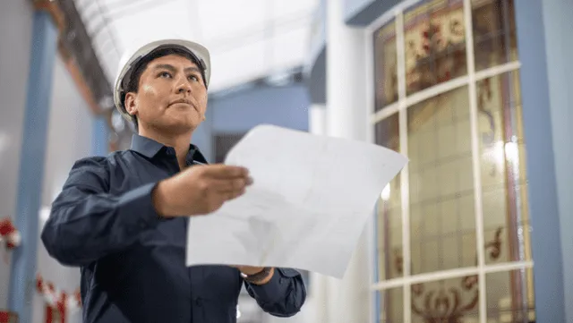  Frangois Mamani es un ingeniero formado en la Universidad Nacional de San Antonio Abad del Cusco. Foto: Pronabec   